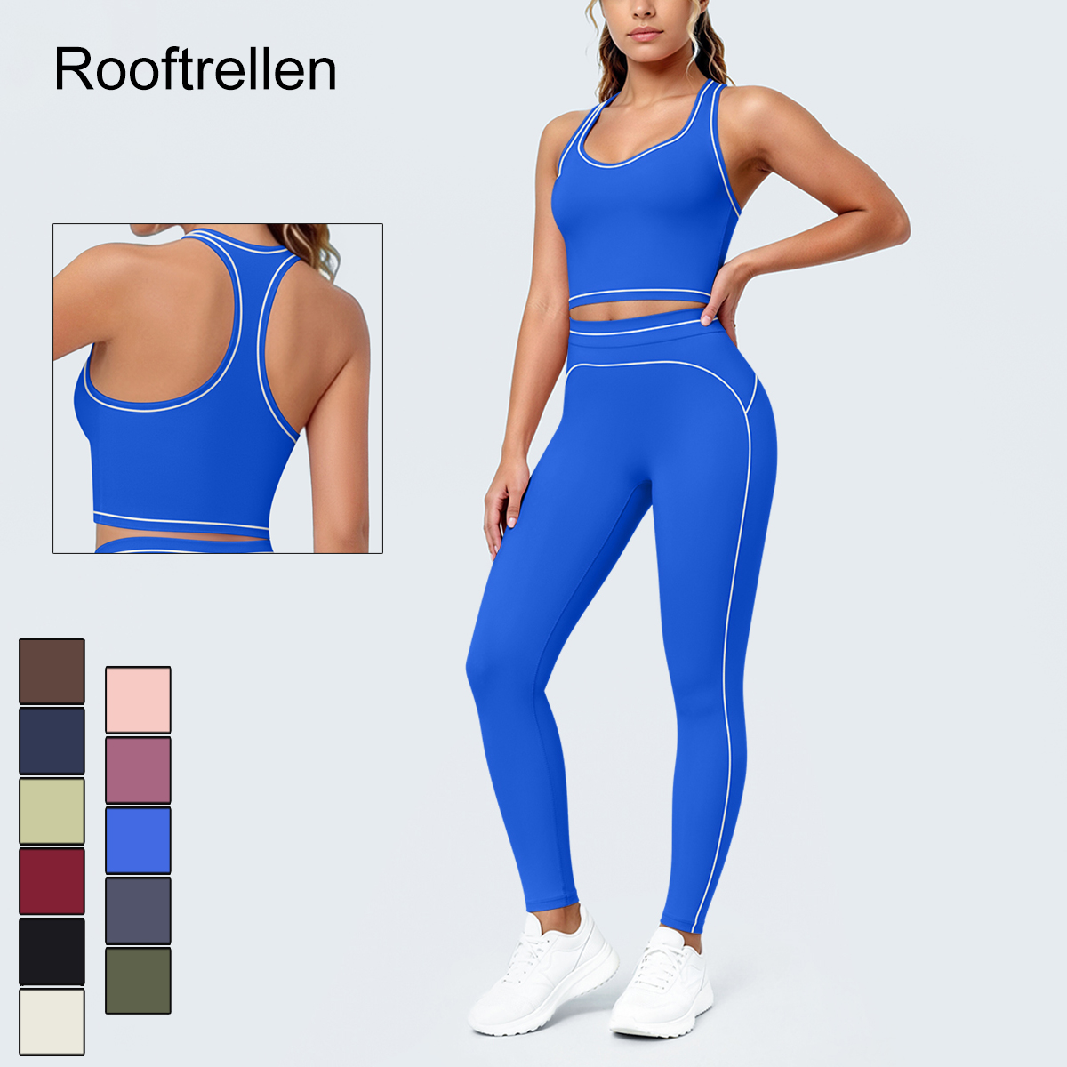 Crossfit Lifting - Woman Summer Gym Sports Yoga Set