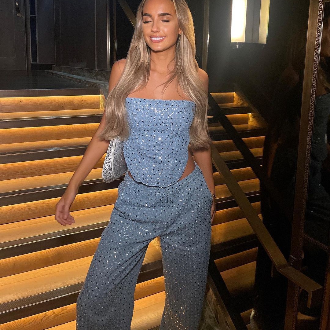 Women's Sexy Denim Sequin Slim - đánh giá và giá Crossfit Youtube