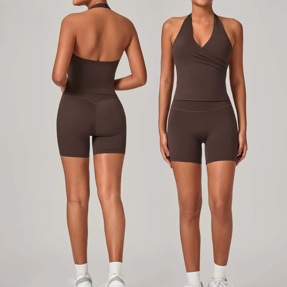 2-piece Women Gym Jogging Spor - đánh giá và giá Crossfit Lifting