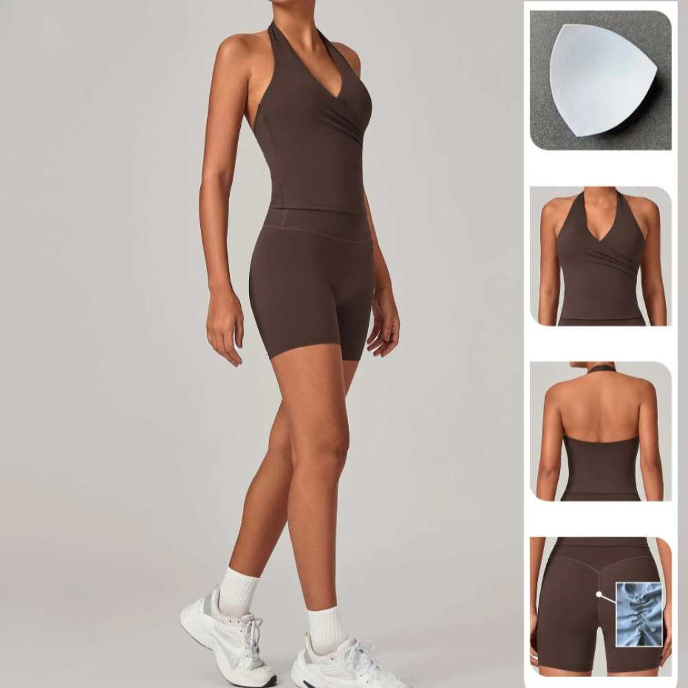 2-piece Women Gym Jogging Spor - đánh giá và giá Crossfit Lifting