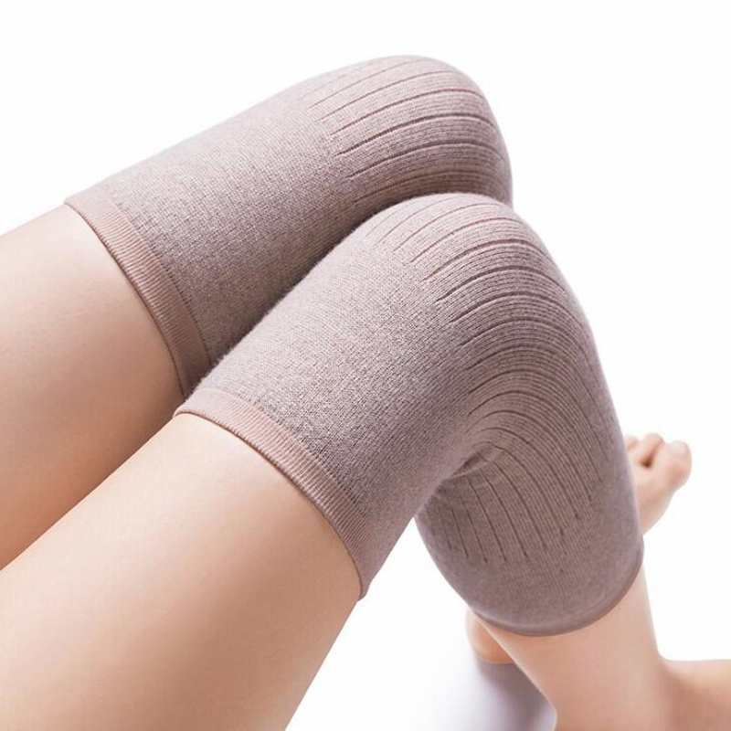 Autumn Winter Cashmere Warm Kn - đánh giá và giá Knee Sleeve Pair