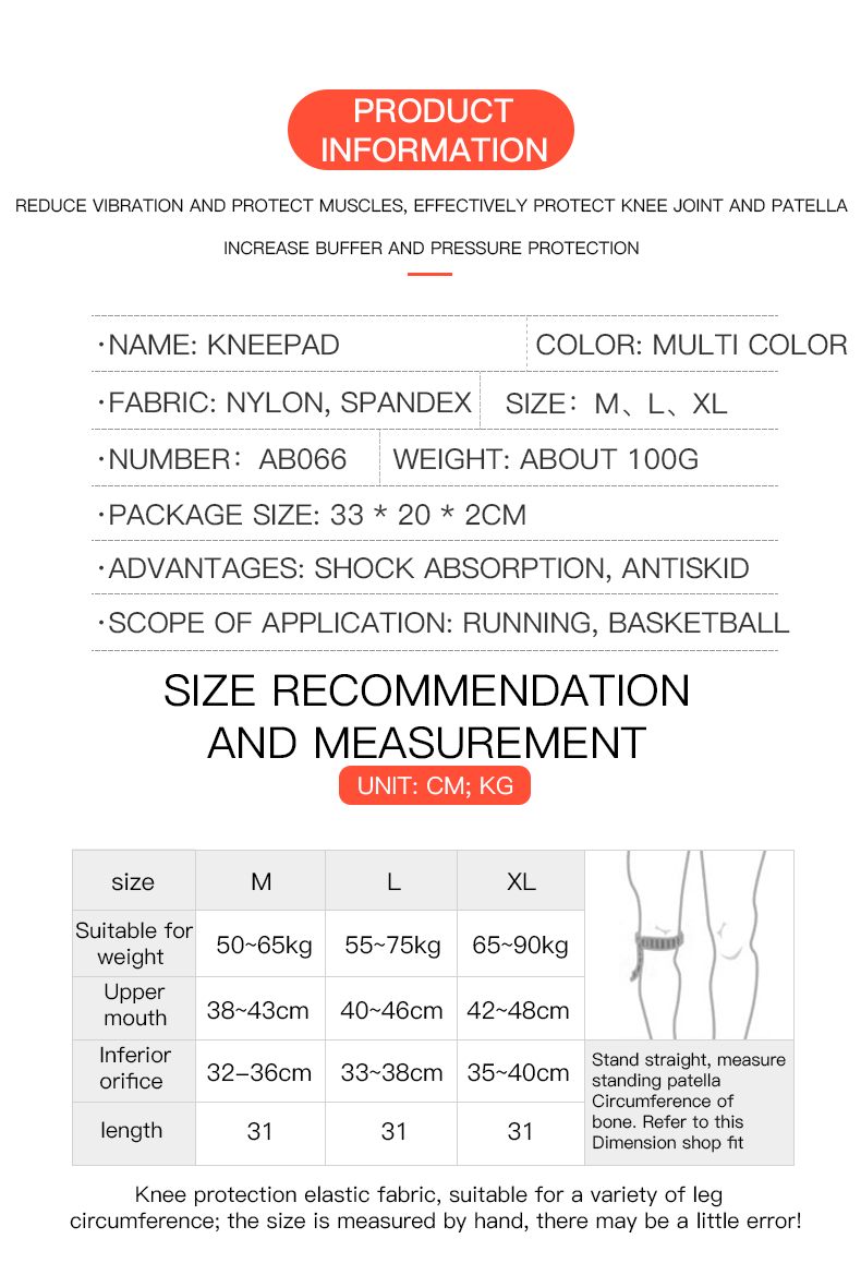Single Knee Brace with Spring  - đánh giá và giá Knee Sleeve Pair
