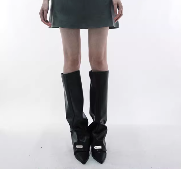 Women's PU Leather Leg Ankle K - đánh giá và giá Knee Sleeve Pair