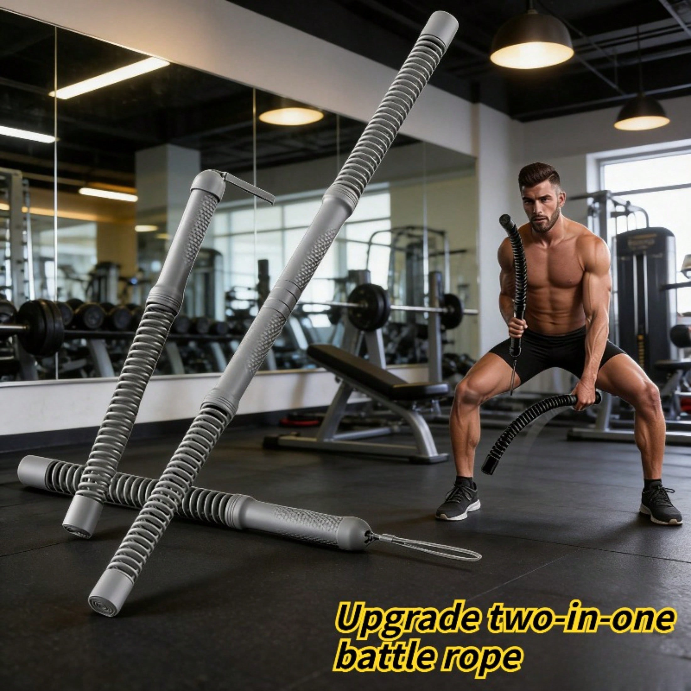 2-in-1 Upgraded Cordless Battl - đánh giá và giá Crossfit Training